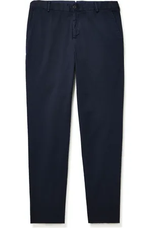 Sunspel Straight-Leg Garment-Dyed Cotton-Blend Twill Chinos - Men - - 32W 32L