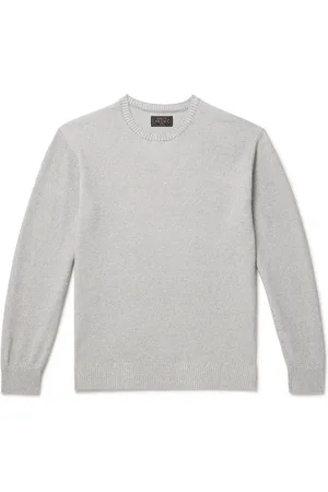 Beams Ribbed Slub Cotton-Blend Sweater - Men - - L