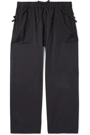 Simone Rocha Straight-Leg Bow-Detailed Cotton-Blend Cargo Trousers - Men - - M