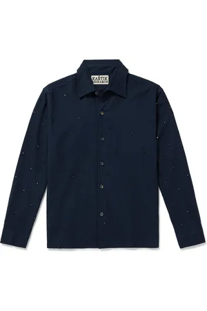 Kartik Research Embellished Cotton Shirt - Men - - XS
