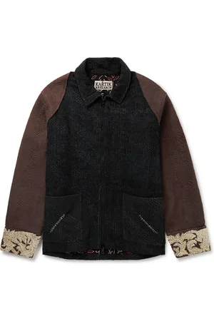 Kartik Research Zardozi Embellished Embroidered Cotton Jacket - Men - - S