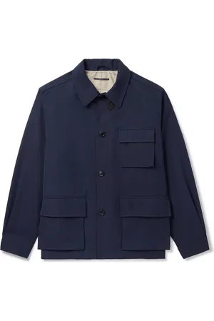 Dunhill Twill Shirt Jacket - Men - - L