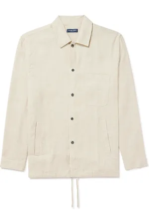 Frescobol Carioca Diego Linen and Cotton-Blend Coach Jacket - Men - - M