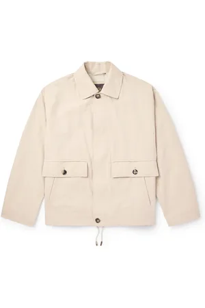 Loro Piana Rudolf Rain System® Cotton-Blend Gabardine Blouson Jacket - Men - - IT 46
