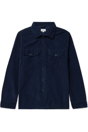 HARTFORD Jame Cotton-Corduroy Overshirt - Men - - S