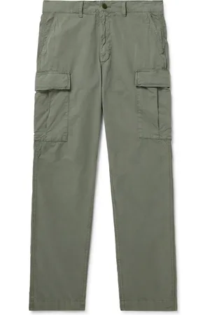 HARTFORD Tapered Cotton-Drill Cargo Trousers - Men - - IT 46