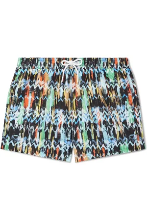 Missoni Straight-Leg Mid-Length Printed Swim Shorts - Men - - M