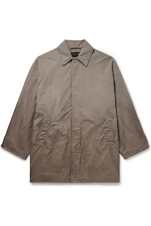 Balenciaga Oversized Distressed Cotton-Ripstop Car Coat - Men - - 2
