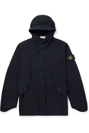 Stone Island Logo-Appliquéd Shell Parka - Men - - L