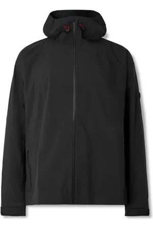 District Vision Logo-Appliquéd Shell Hooded Jacket - Men - - M