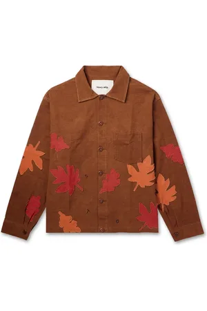 Story Second Autumn Appliquéd Organic Cotton Jacket - Men - - S