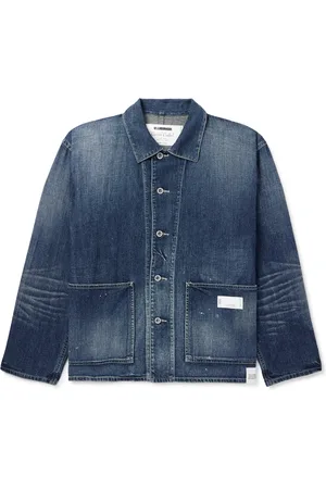 NEIGHBORHOOD Logo-Appliquéd Denim Overshirt - Men - - M