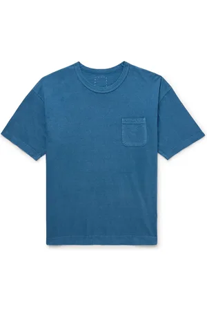VISVIM Jumbo Garment-Dyed Cotton-Jersey T-Shirt - Men - - 1