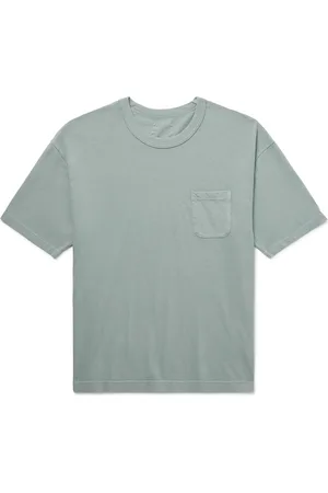 VISVIM Jumbo Garment-Dyed Cotton-Blend Jersey T-Shirt - Men - - 4