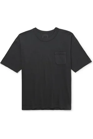 VISVIM Jumbo Garment-Dyed Cotton-Blend Jersey T-Shirt - Men - - 2