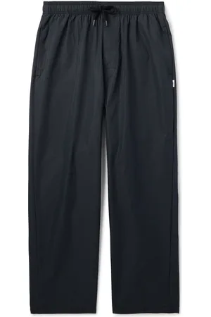 Wtaps Tapered Cotton-Blend Drawstring Trousers - Men - - M