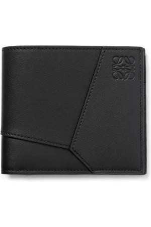 Loewe Puzzle Logo-Embossed Leather Billfold Wallet - Men