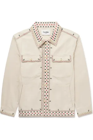 Corridor Starlight Embroidered Cotton-Canvas Jacket - Men - - XS