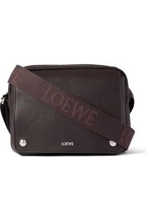 Loewe Pebble XS Full-Grain Leather Messenger Bag - Men