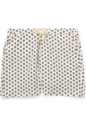 Orlebar Brown Bulldog Straight-Leg Mid-Length Printed Recycled Swim Shorts - Men - - UK/US 32