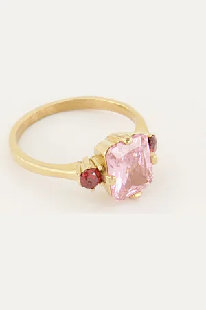My Jewellery Vintage statement ring kristal