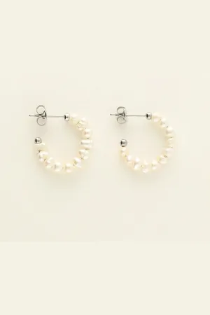 My Jewellery Kleine oorringen met zoetwaterparels