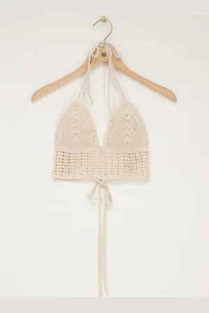 My Jewellery Gehaakte bralette met open rug