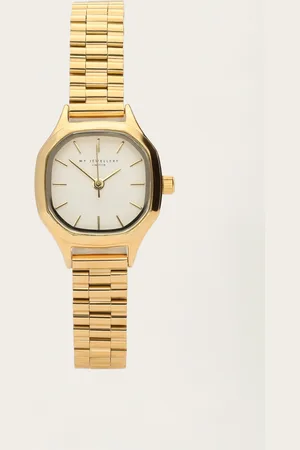 My Jewellery Vintage zeshoekig horloge met schakelband