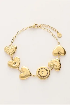 My Jewellery Iconic armband chunky hartje