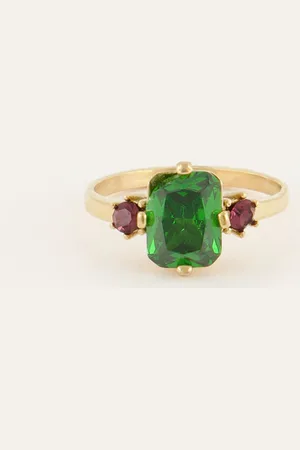 My Jewellery Vintage statement ring kristal