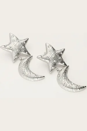 My Jewellery Starry oorhangers met maan&ster