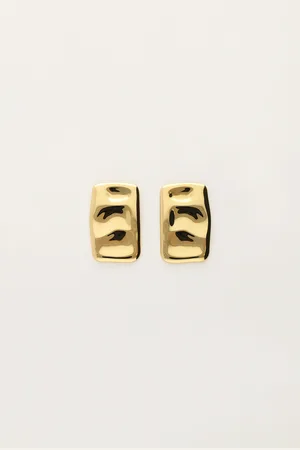 My Jewellery Bold studs vintage vierkant