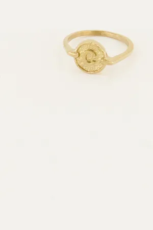 My Jewellery Ring met cirkel&initial