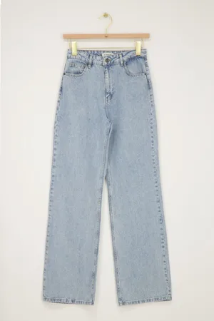 My Jewellery Lichtblauwe classic wide leg jeans