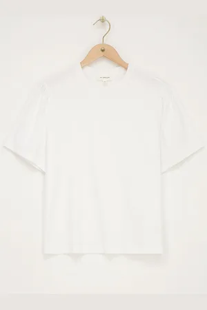My Jewellery T-shirt met plooi mouwen