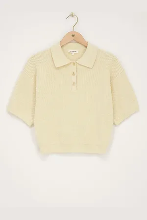 My Jewellery Bouclé polo