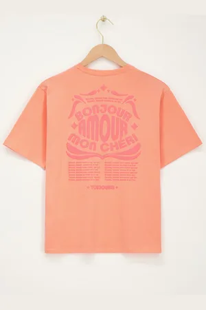 My Jewellery T-shirt"Bonjour amour mon cheri"