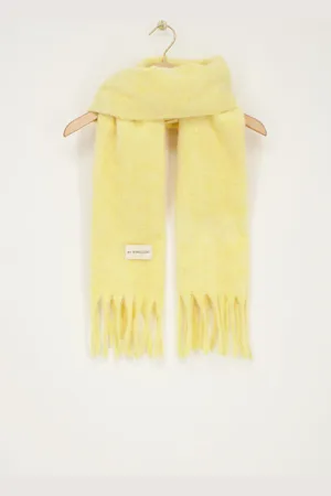 My Jewellery Gele sjaal met franjes