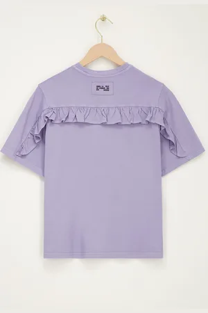 My Jewellery T-shirt met ruffle