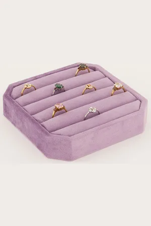 My Jewellery Vintage paarse ringen display