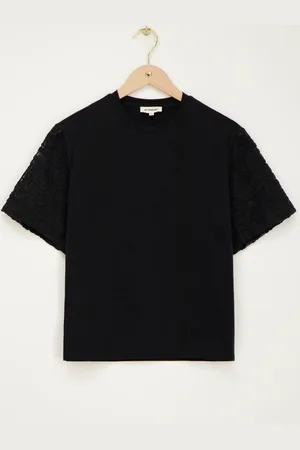 My Jewellery T-shirt met embroidery mouwen