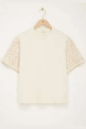My Jewellery T-shirt met embroidery mouwen