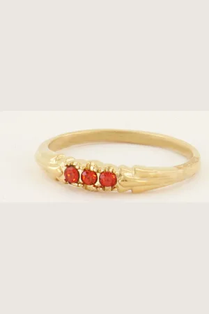 My Jewellery Triple pomegranate ring