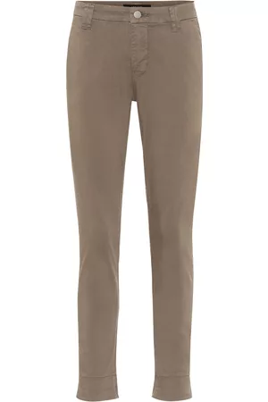 J Brand Paz mid-rise cotton-blend pants