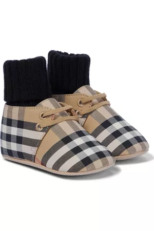 Burberry Baby Vintage Check booties