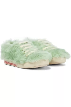 The Animals Observatory Bunny faux fur sneakers
