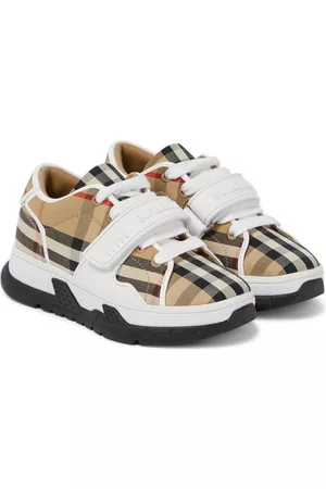Burberry Vintage Check canvas sneakers