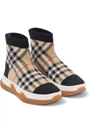 Burberry Vintage Check sock sneakers