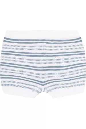 Loro Piana Jassen - Baby Tiny striped cotton shorts