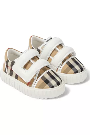 Burberry Baby Vintage Check canvas sneakers